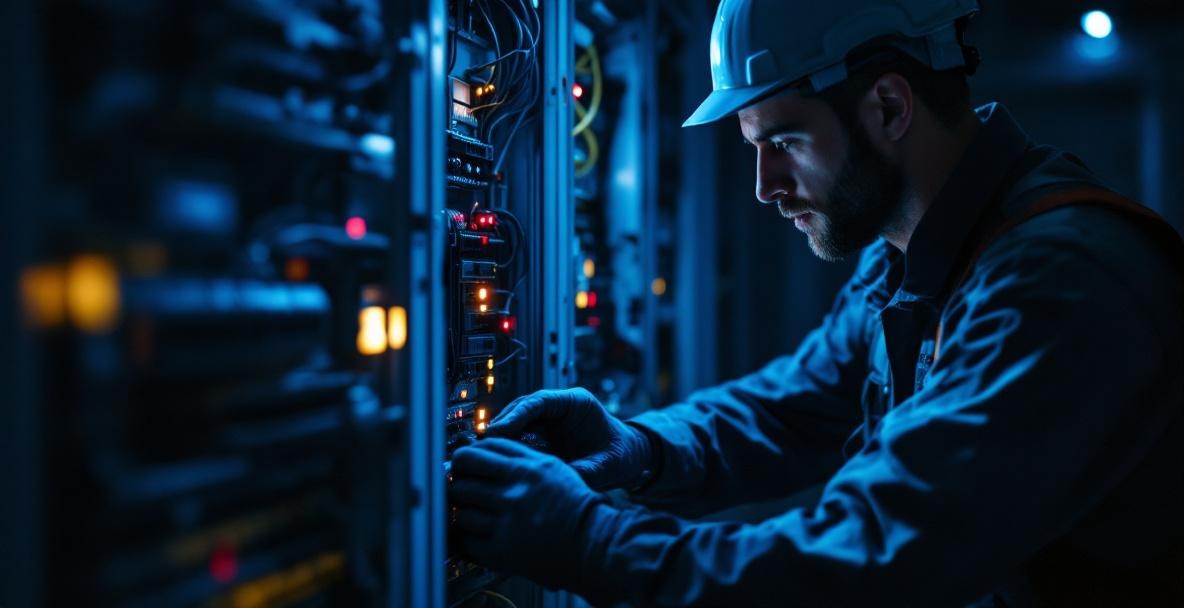 Electrician website design transformation